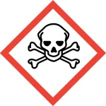 GHS symbool voor giftig.