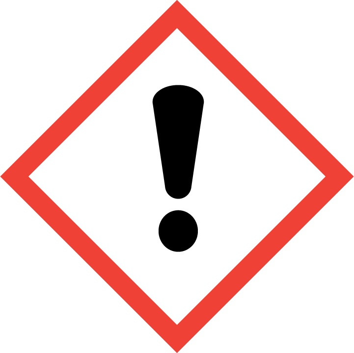 GHS symbool voor irriterend.