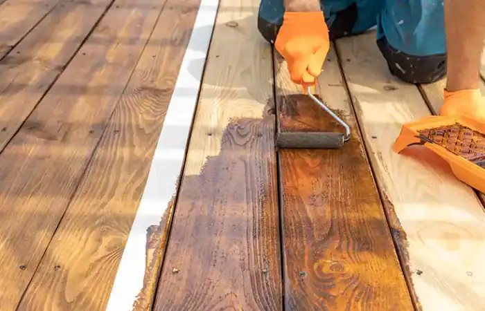 Hout behandelen met lijnolie