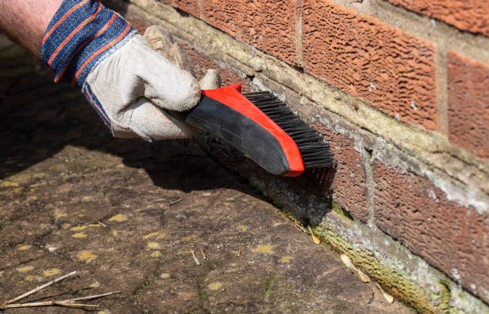 Cementsluier van tegels verwijderen