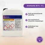Ammoniak 25% informatie over kenmerken