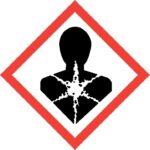 GHS-Symbol für Gesundheitsgefahr.
